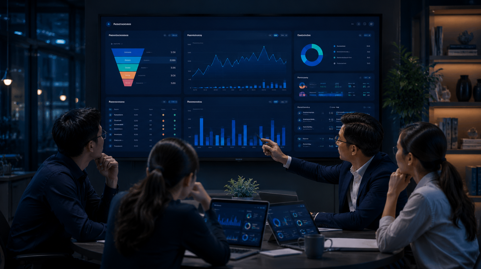 Dashboard quản trị trung tâm đào tạo và hệ thống giáo dục