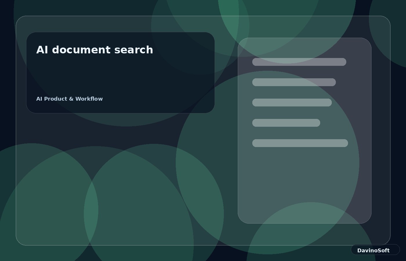 AI document search