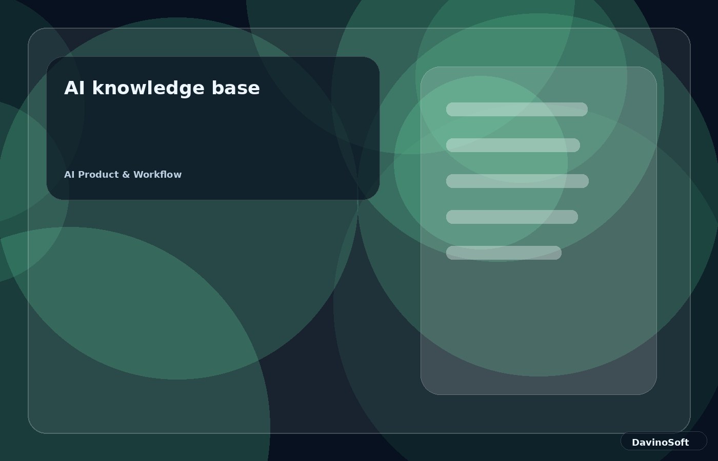 AI knowledge base
