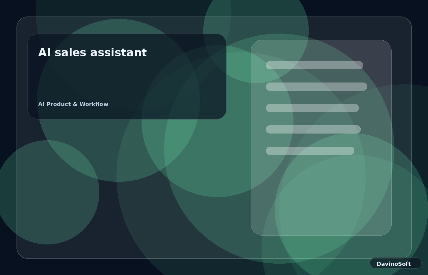 AI sales assistant