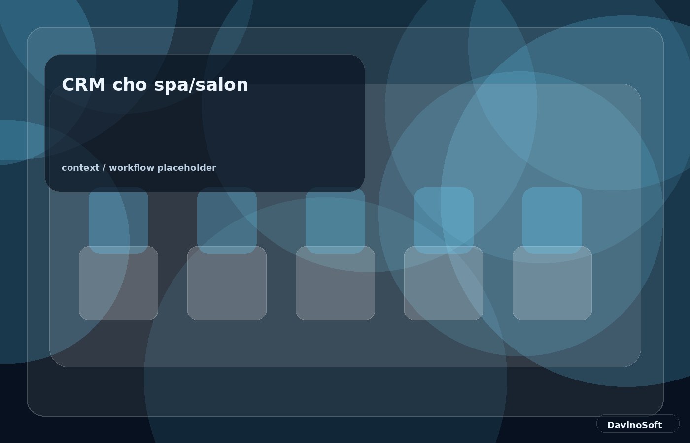 CRM cho spa / salon context