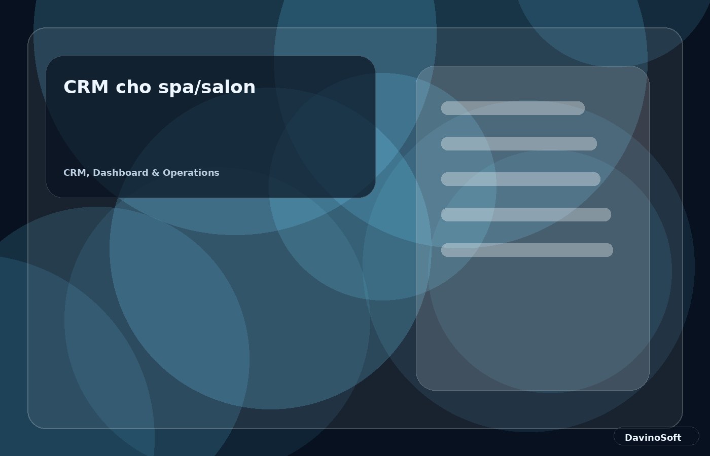 CRM cho spa / salon