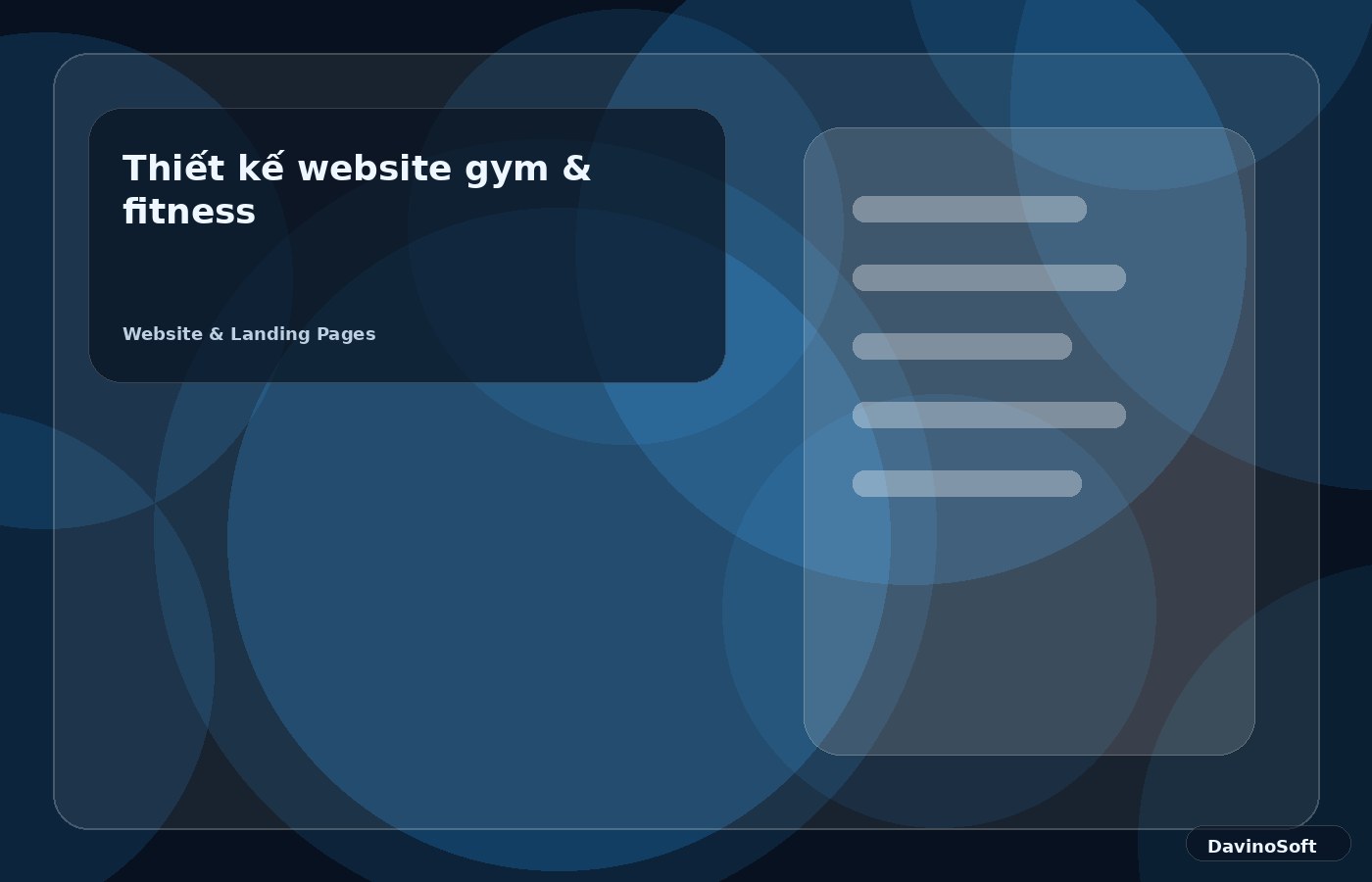 Website gym & fitness