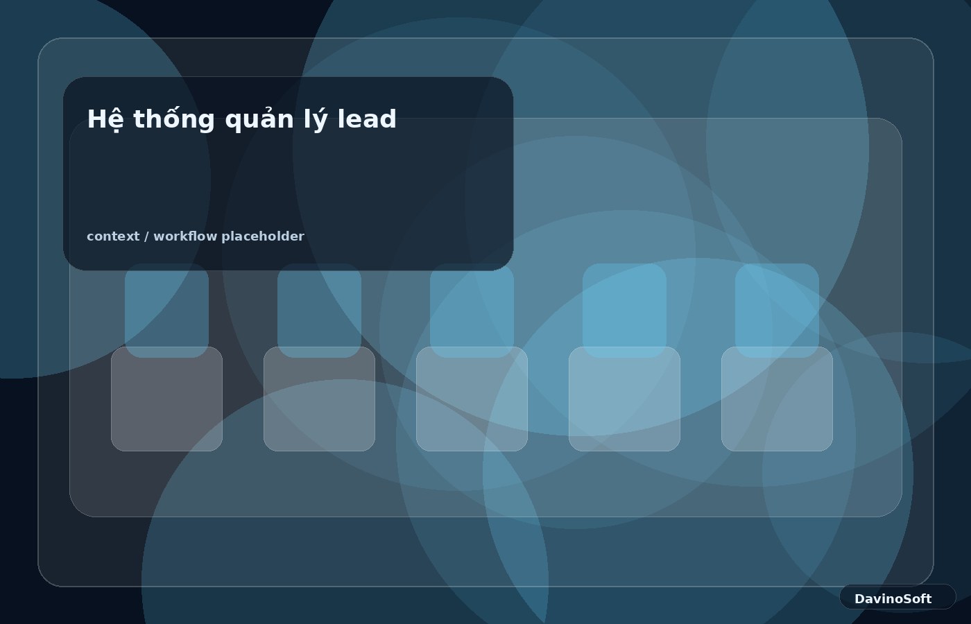 Hệ thống quản lý lead context