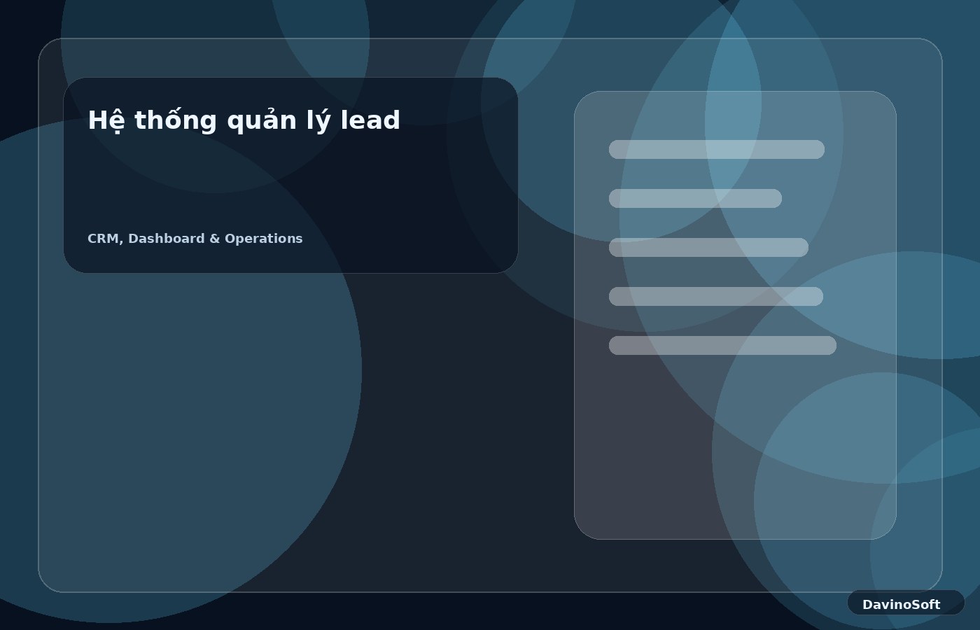 Hệ thống quản lý lead