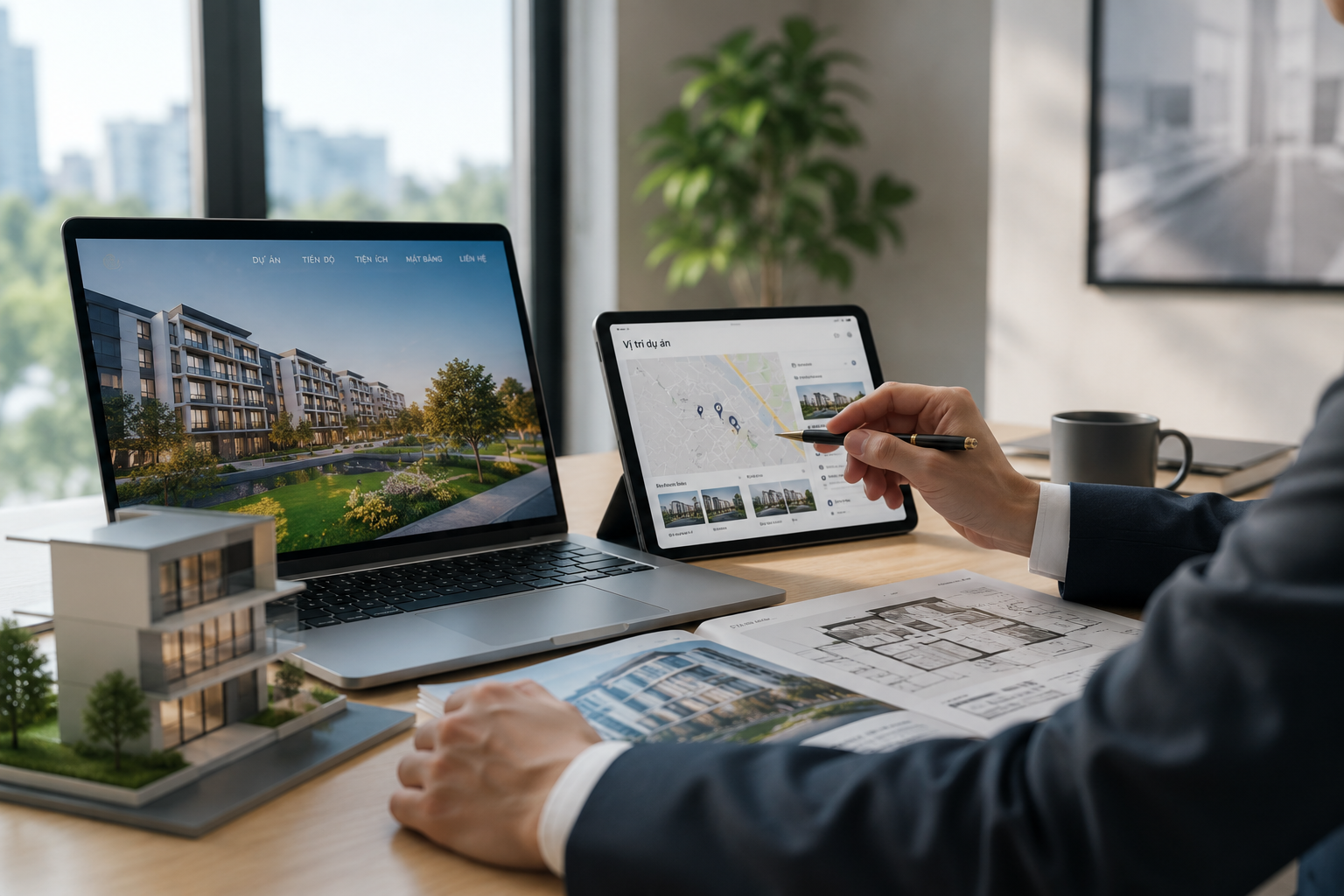 Website bất động sản context
