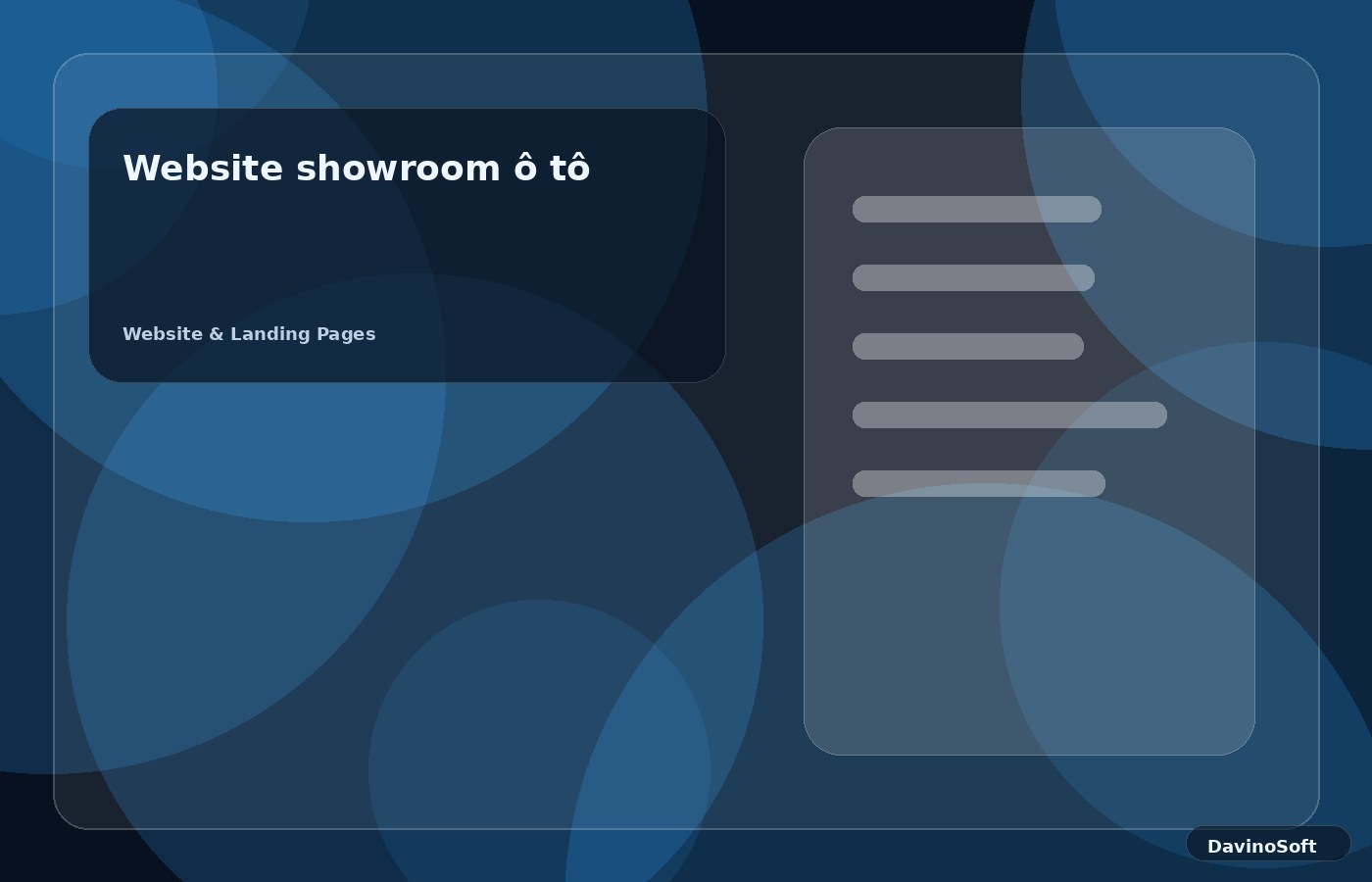 Website showroom / catalog sản phẩm