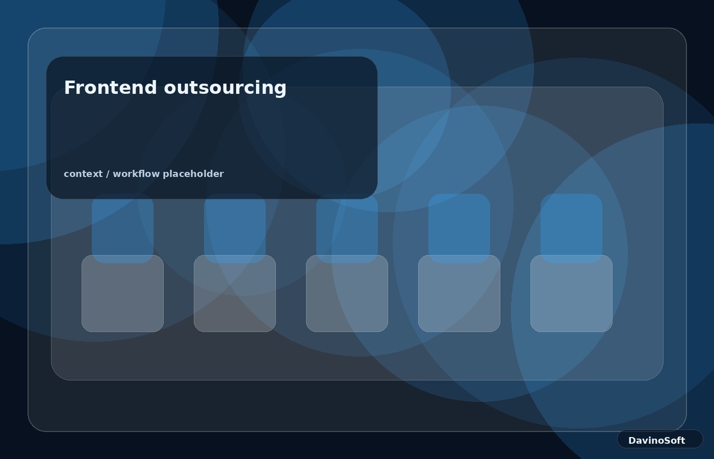 Frontend outsourcing context image