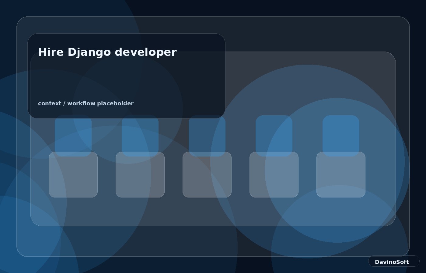 Hire Django developer context image